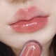 纯欲双头唇釉镜面水光透明唇蜜口红二合一持久显白肉桂奶茶色爆