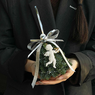 圣诞嘉年华ins风30cm迷你圣诞树