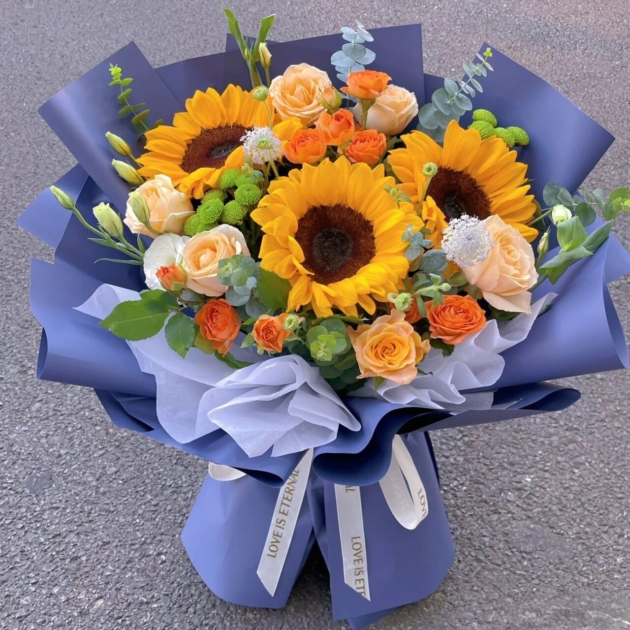 金榜题名向日葵花束南京杭州送考生朋友家人鲜花速递同城店
