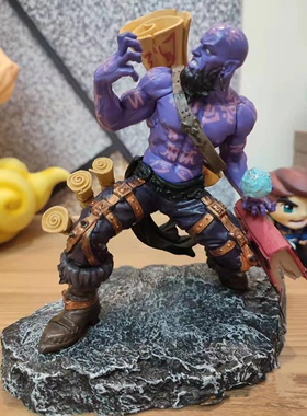 英雄联盟手办LOL绝版瑞滋卡牌泳池男枪艾克拉克丝EZ游戏周边摆件