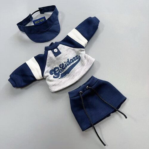 6分bjd卫衣运动装30cm小布娃衣