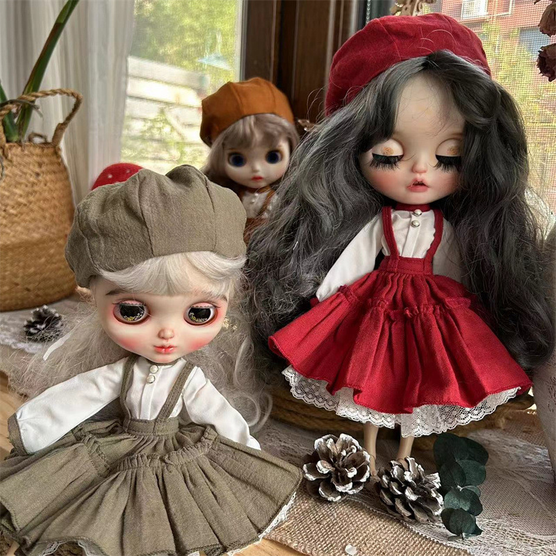 blythe小布复古娃娃衣服