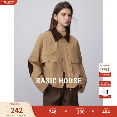 BasicHouse/百家好短外套