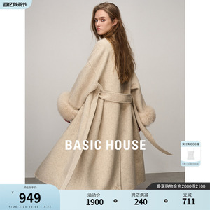 BasicHouse/百家好毛呢外套