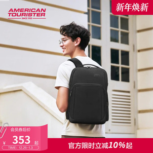 美旅2025新款 商务双肩包职场通勤背包男大容量电脑包轻便书包NA5