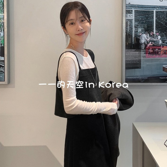 韩国代购小吊带 2025秋冬女装新款时尚减龄百搭含羊毛短款小背心