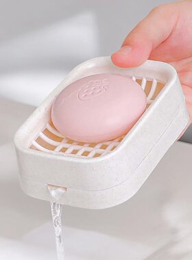日本进口INOMATA网格沥水香皂盒
