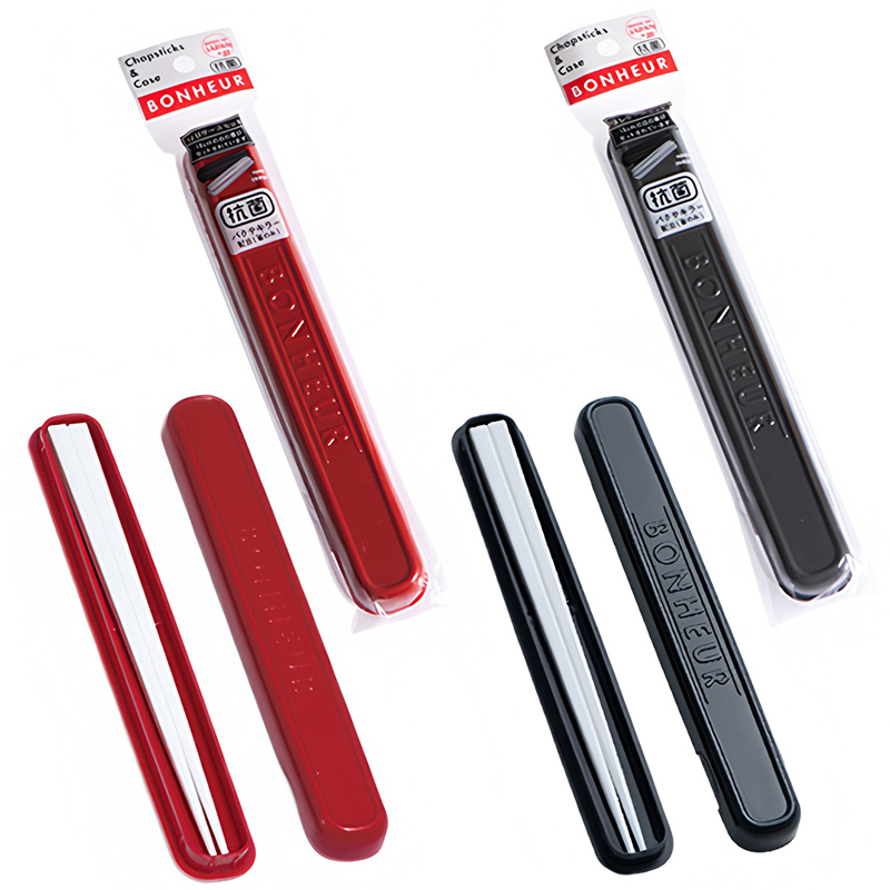 日本进口YAMADA旅行外带筷子带盒