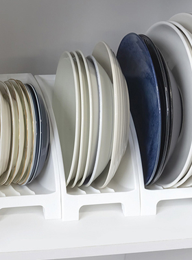 日本进口SANADA盘子架收纳架菜盘碟子架整理架盘碟架厨房置物架