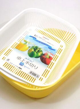 日本进口NAKAYA沥水配菜托盘食品级厨房塑料烧烤料理备菜盘耐高温