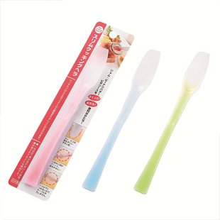 日本进口ECHO多功能果酱刮刀厨房烘焙工具奶油涂抹软刮勺硅胶刮板