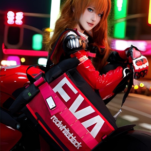 【正版】新世纪福音战士周边双肩包二次元学生动漫背包EVA单肩包