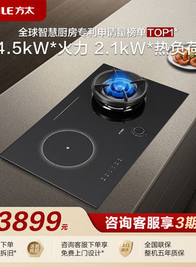 [专柜同款]方太DA9B燃气灶家用煤气灶气电两用双灶电磁灶天然气