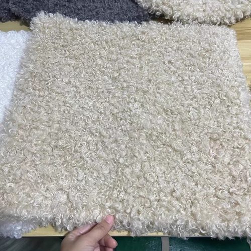 羊羔毛坐垫卷毛椅垫卷坐垫羊毛沙发垫地毯餐椅垫卷毛皮毛方形坐垫