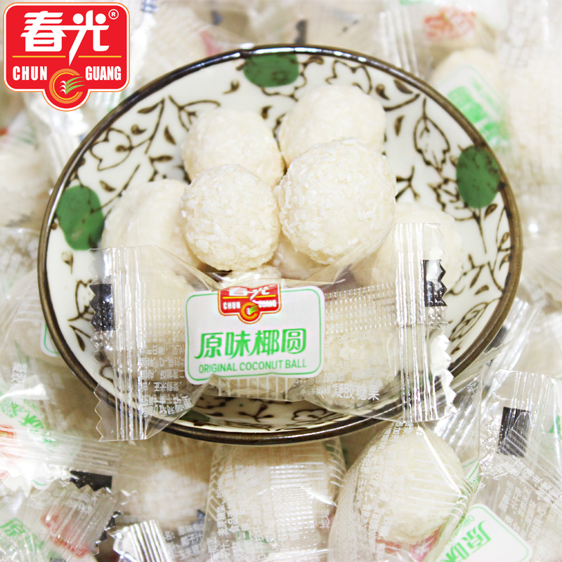春光海南特产散装原味椰子糖果