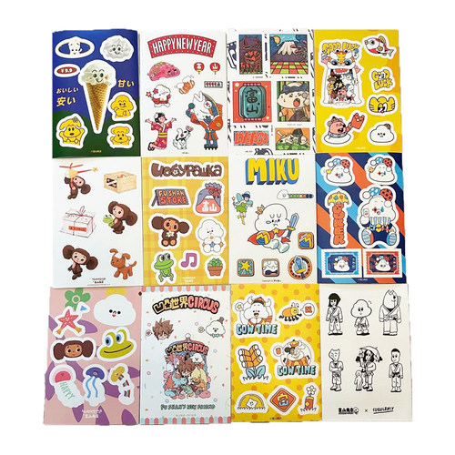 富山商店原创贴纸可爱贴纸