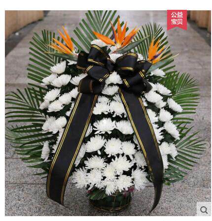 悼念花篮价格 悼念花篮图片 星期三