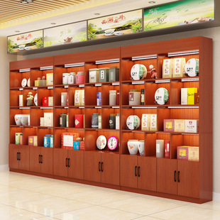 陈列柜展示柜货柜烟酒柜货架产品多层展柜样品展示架背柜置物架