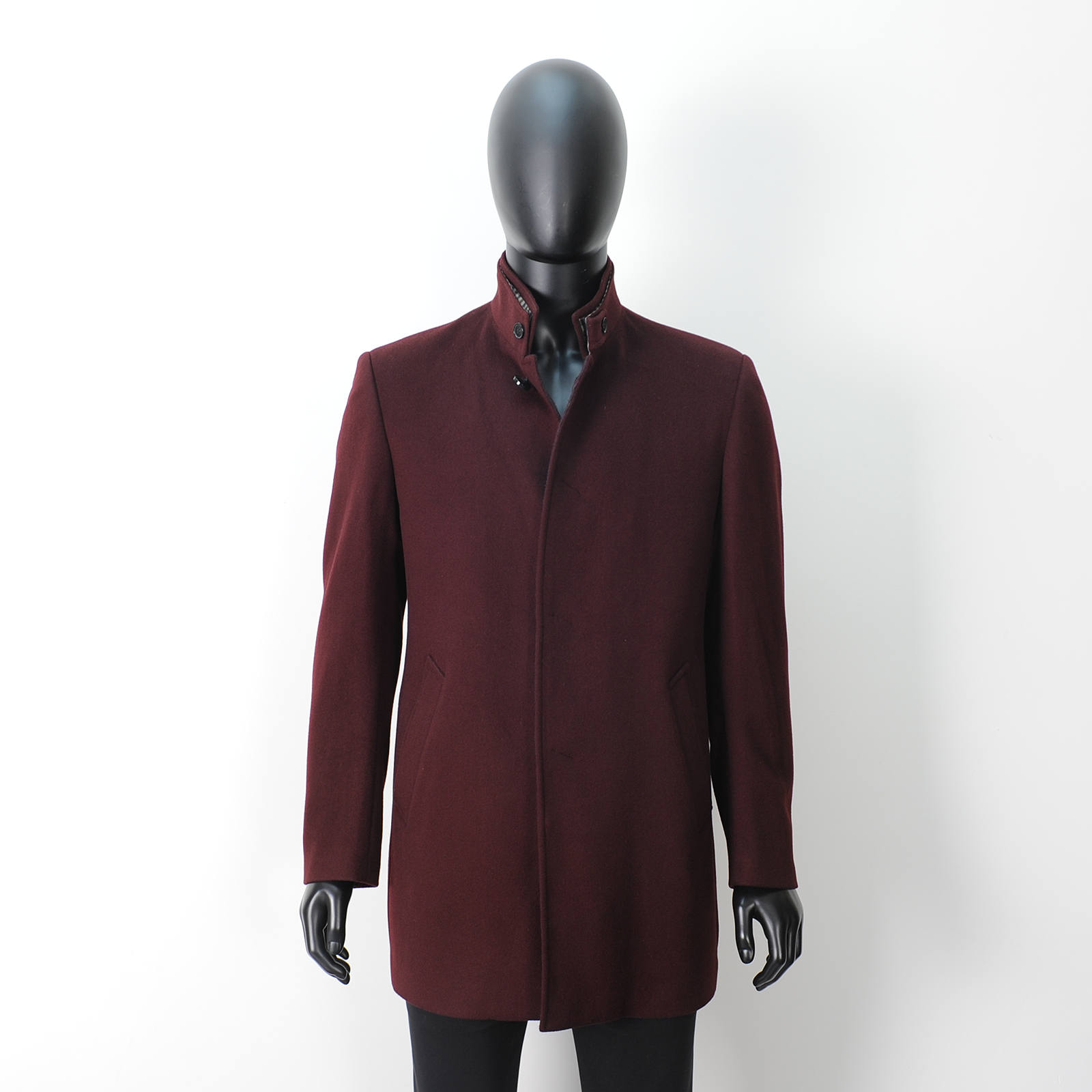 普洛克正品 男羊毛大衣中长款立领翻领秋冬商务休闲夹克加厚外套,童装/婴儿装/亲子装,夹克/皮衣,淘宝优惠券,粉丝福利购,淘宝优惠卷