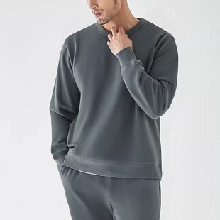 普洛正品长袖T恤花水洗做旧棉热皮重复古美式连帽男女潮色卫衣