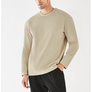 普洛正品长袖T恤热皮重美式复古炒雪花做旧洗水连帽男女潮色卫衣