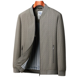 普洛克正品  棒球领夹克外套男立领商务休闲百搭行政茄克8101