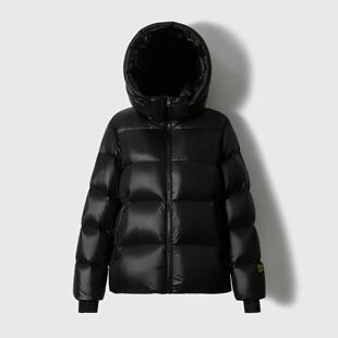 普洛克正品鹅绒 服长款羽绒服95白鹅绒女装加厚高端羽绒服外套女