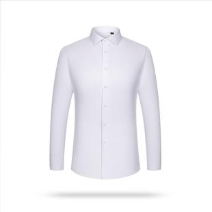 高端轻奢男士 普洛克正品 DP免烫4.0商务男装 长袖 衬衣 桑蚕丝白衬衫