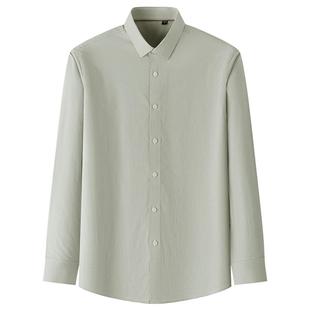 衬衣寸衫 普洛克正品 青格纹弹力长短袖 男休闲衬衫 泡泡纱春秋新款