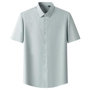 衬衣寸衫 普洛克正品 长短袖 棉麻轻酵洗休闲格纹男衬衫 春秋新款