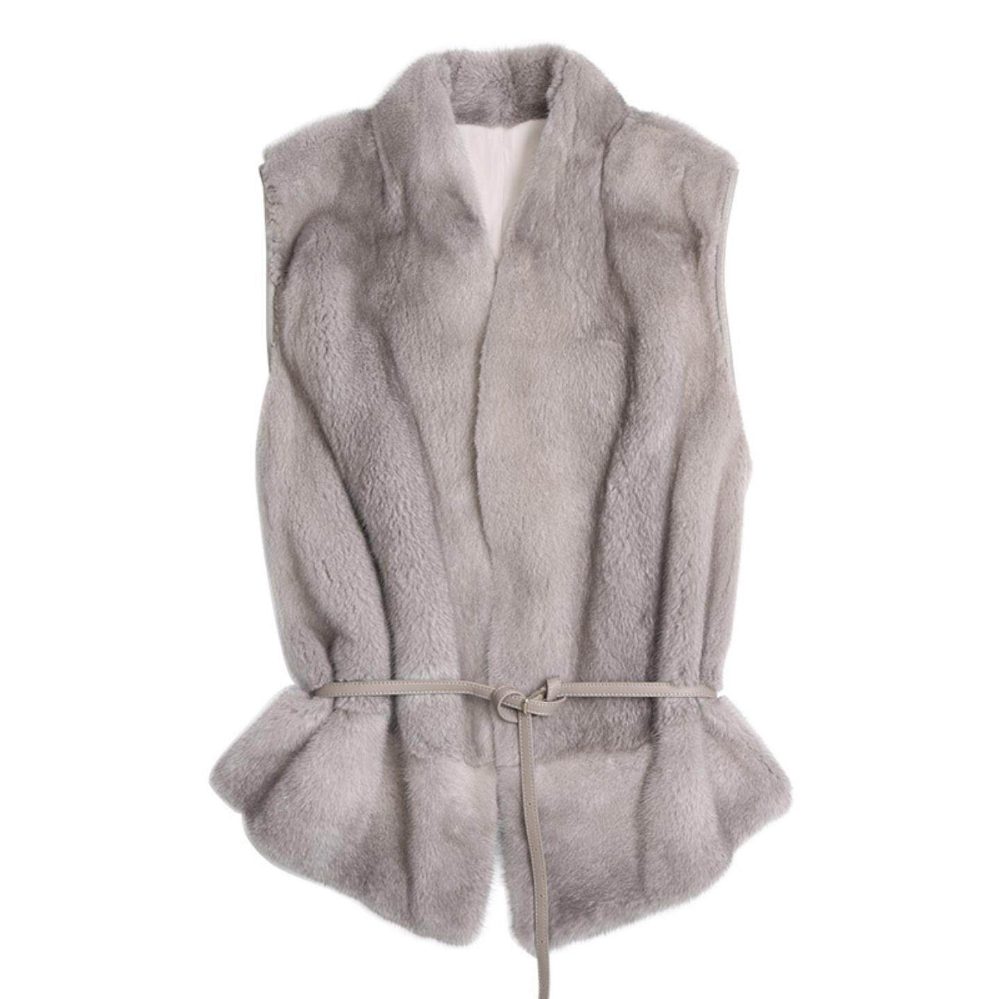 普洛克正品 女装水貂领90白鹅绒羊毛面料宽松大码短款加厚羽绒服