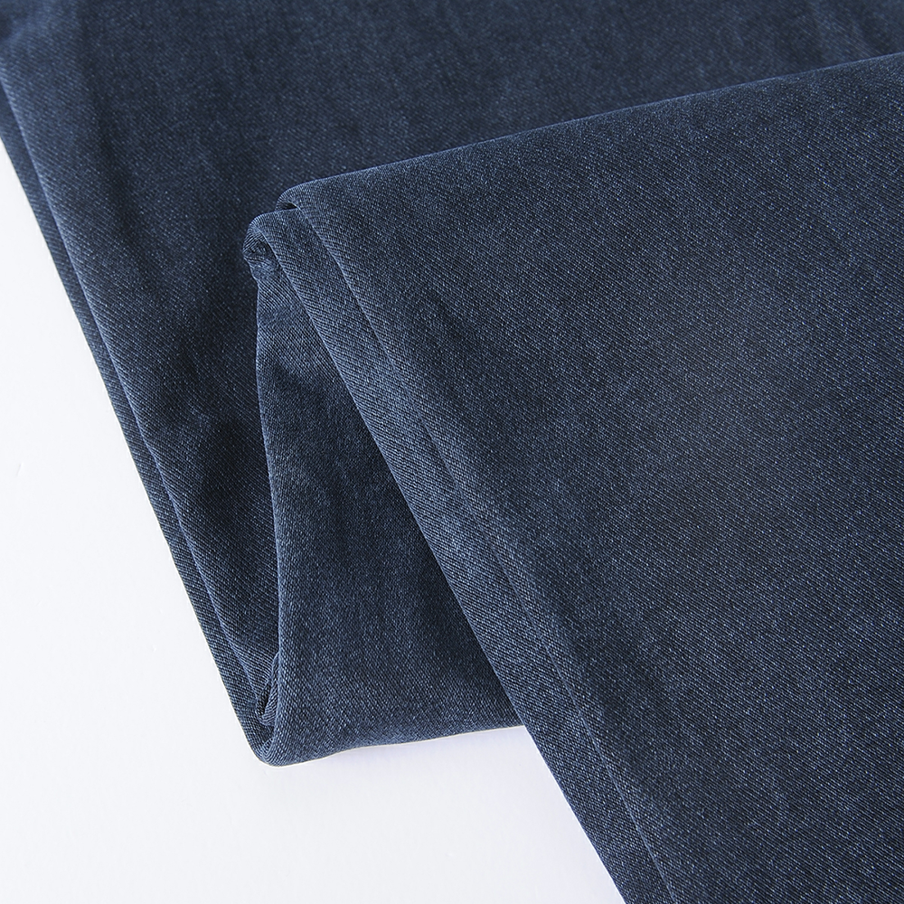 普洛克正品  南极绒莱赛尔牛仔裤男秋冬季加绒加厚直筒长裤