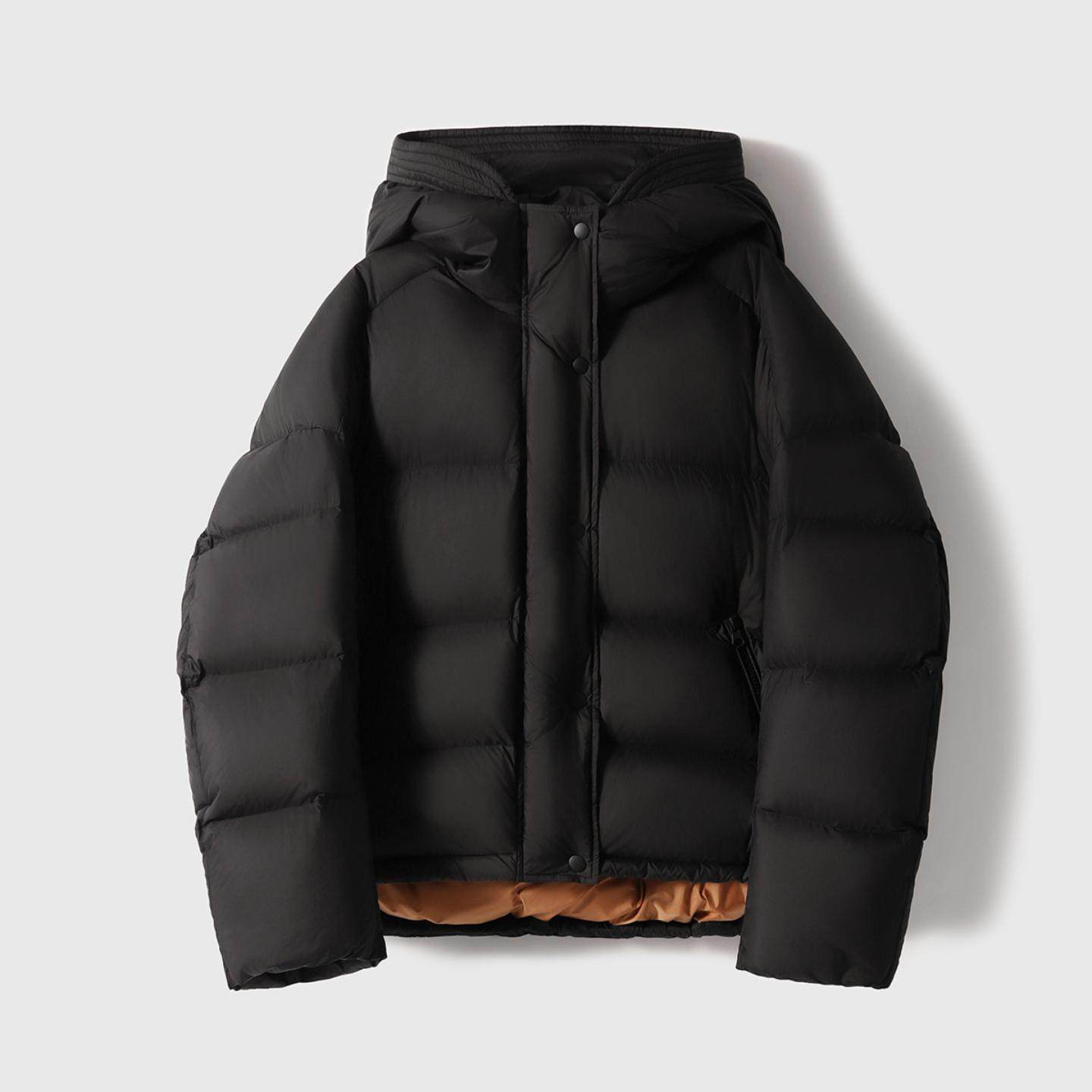 普洛克正品 95白鹅绒女装连帽短款 平湖高端羽绒服外套女款厚款冬,女装/女士精品,羽绒服,淘宝优惠券,粉丝福利购,淘宝优惠卷