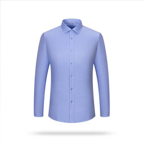 普洛克正品 100支棉男士长袖衬衫DP成衣免烫职业商务白色商务衬衣