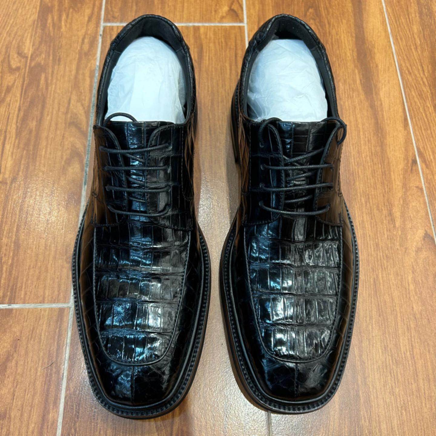 普洛克正品 鳄鱼头骨豆豆鞋休闲百搭皮鞋时尚潮流背骨皮黑色男鞋,流行男鞋,马丁靴,淘宝优惠券,粉丝福利购,淘宝优惠卷