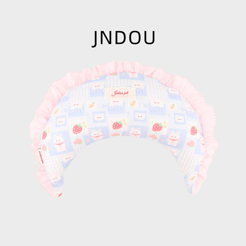JNDOU丨宠物印花月亮可拆卸枕