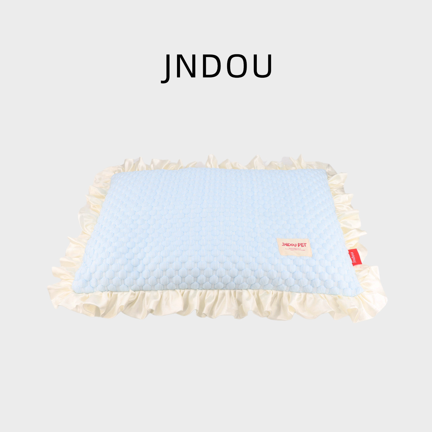 JNDOUPET丨花边冰豆豆凉感睡垫图片