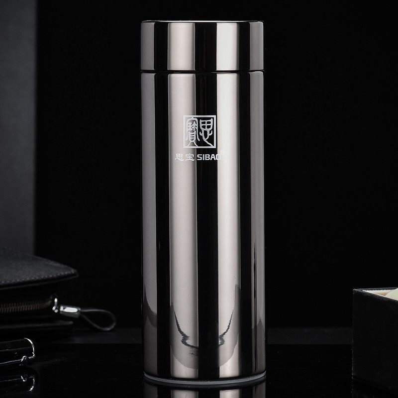 正品思宝保温杯黑金刚纳米能量杯男士304不锈钢保温杯商务泡茶车