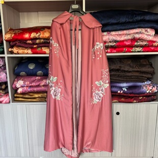 寿衣男女全套披风真丝全棉款 斗篷寿衣殡葬用品老人 年轻现代款