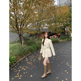 木槿花开～贵气质感气质温柔显瘦百搭羽绒内胆小香外套 吴大笑