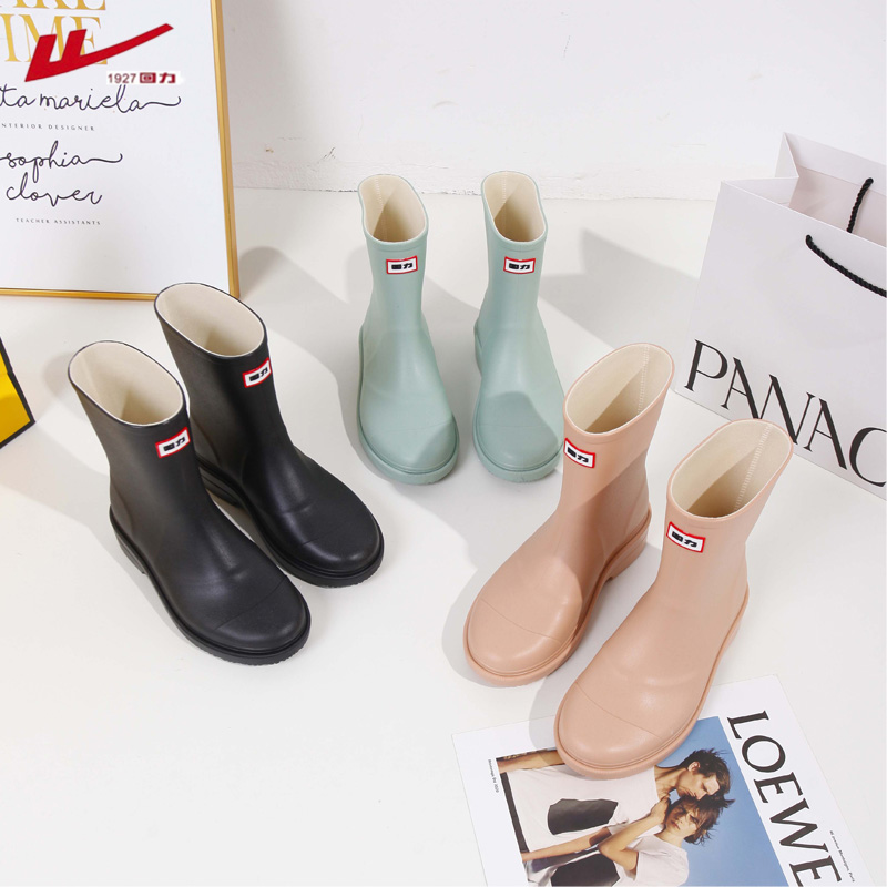 回力雨靴雨鞋女款新款水鞋防水防滑时尚成人女士套鞋胶鞋水靴