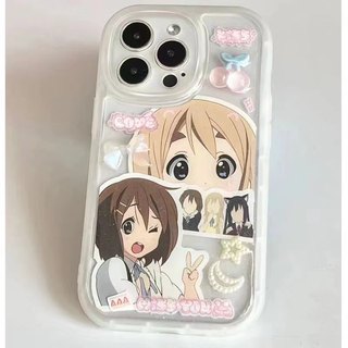 [ 有趣的安可 ] ins轻音少女适iPhone14/13promax苹果手机壳12/11pro软xr/xs防摔7p