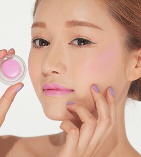 2个包邮！现货 CE韩国stylenanda腮红膏 唇腮两用 nanda胭脂膏
