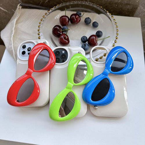 墨镜手机壳原创设计支撑手机