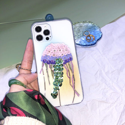 TRSTUDIO设计感独特手作亮片支架