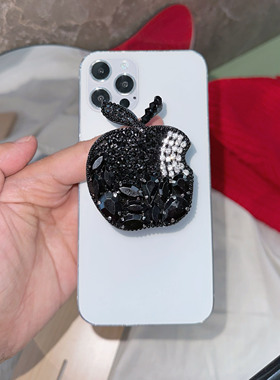 TRSTUDIO手机壳气囊支架串珠手工苹果可爱适用于iPhone14pro安卓