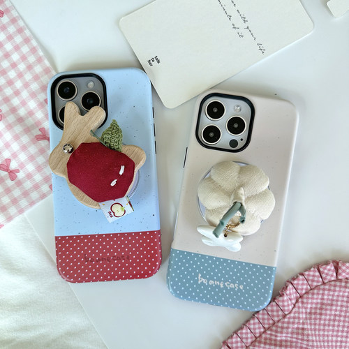 iphone全包磁吸趣味支架壳