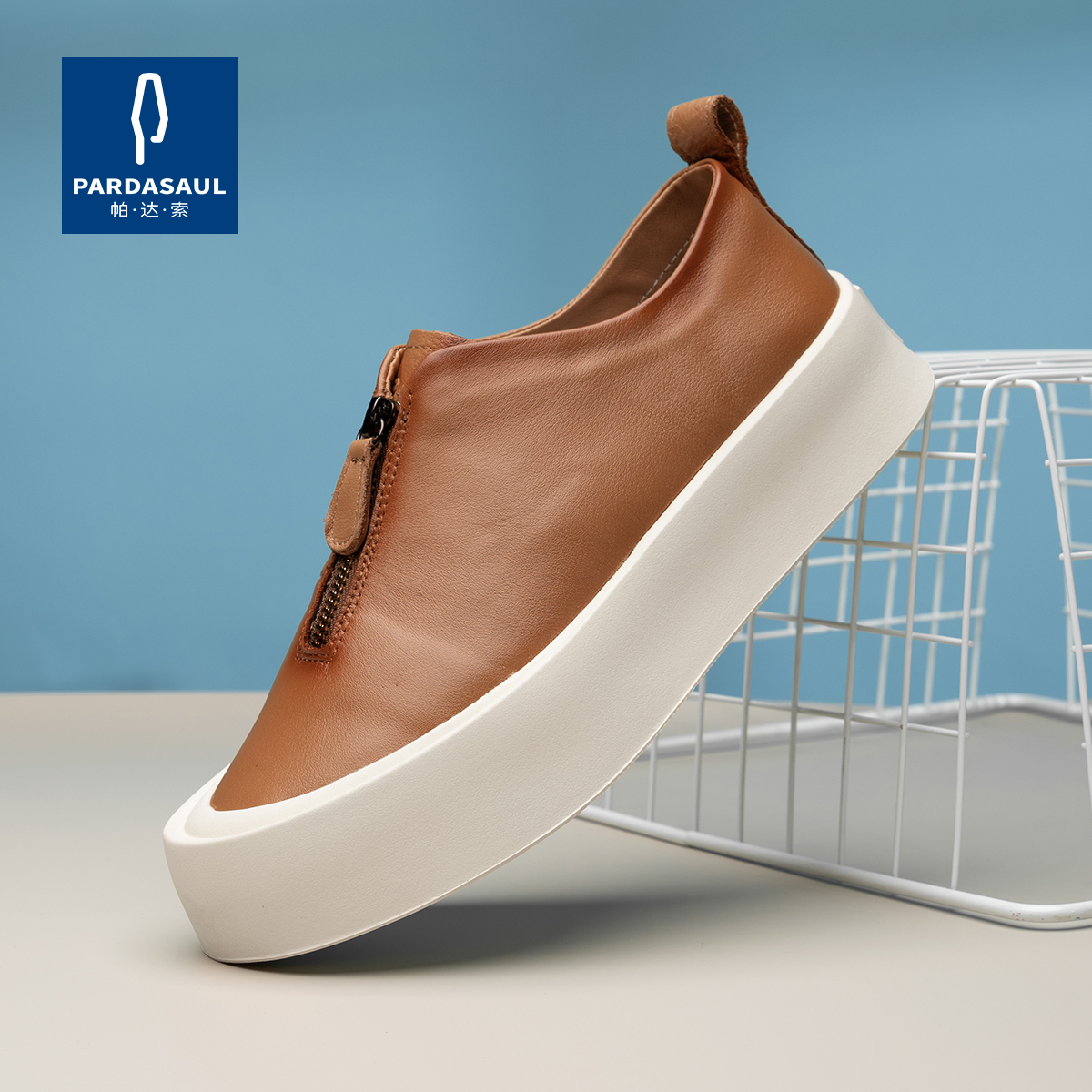 帕达索透气布鞋休闲男鞋