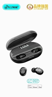 聆创者LC 蓝牙耳机电量三数显AI智能触控T T2TWS5.0可给手机充电