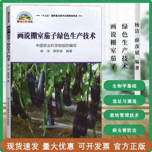 茄子高产高效生产技术全书 画说棚室茄子绿色生产技术 茄子病虫害防治新技术 大棚茄子种植技术 蔬菜种植书籍9787511637291 杨洁编